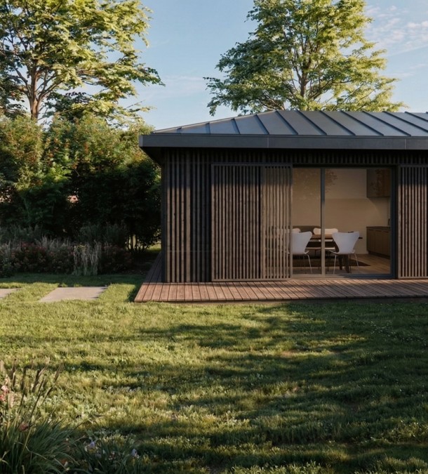 Annexe bois à Lancieux